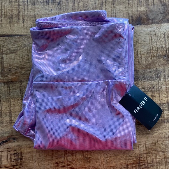 Forever 21 Metallic/mermaid print leggings - Picture 3 of 4